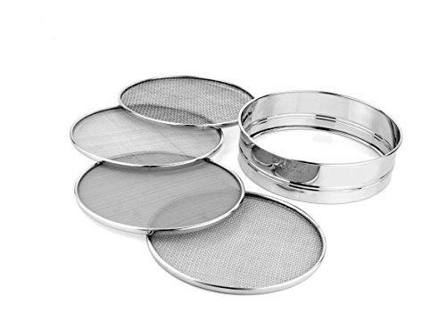 Stainless Steel 8.25 inch Mesh Sieve or Sifters - QUALWAYS LLC