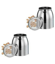 Stainless Steel 1.5 LB Pot Canister - QUALWAYS LLC