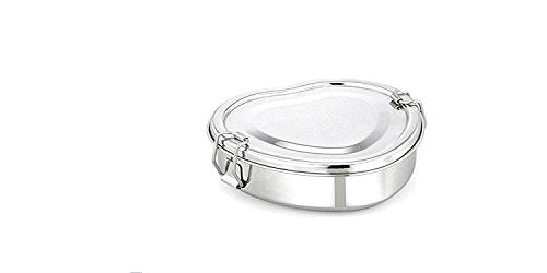 Qualways Stainless Steel Heart Shaped Lunch box - QUALWAYS LLC