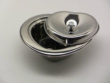 Stainless Steel Heart Shaped Butter Dish With Lid - QUALWAYS LLC