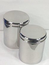 Jumbo Stainless Steel Kitchen Canister Set of 2 - QUALWAYS LLC