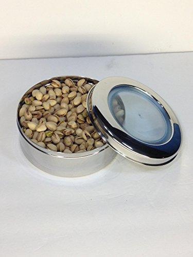 Stainless Steel 1 LB Container or Tin Or Canister