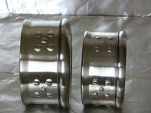 Stainless Steel Ripple Steel Bowls Set of 2 - QUALWAYS LLC