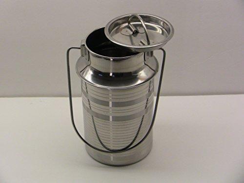 Stainless Steel 2 Quart Milk Can Tote
