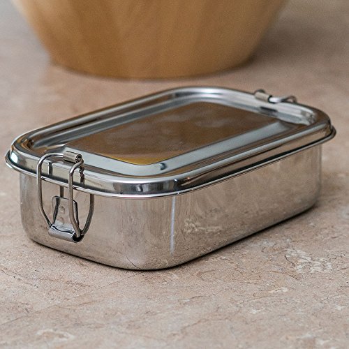 Qualways Stainless Steel Food Container with Tray, Stainless Steel Kid –  QUALWAYS LLC
