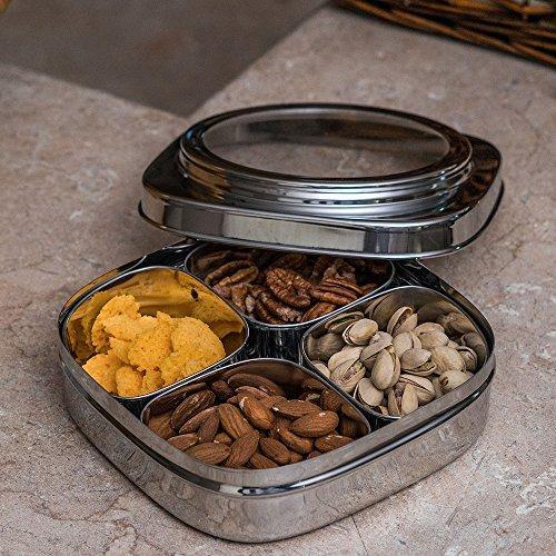Stainless Steel Dry Fruit Container Model-2 - QUALWAYS LLC