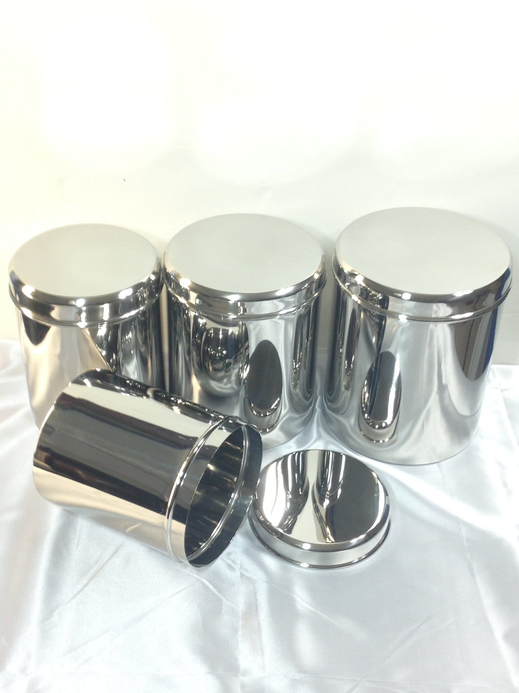 Stainless Steel Rectangular Shaped Storage Bowl Set of 3 – QUALWAYS LLC