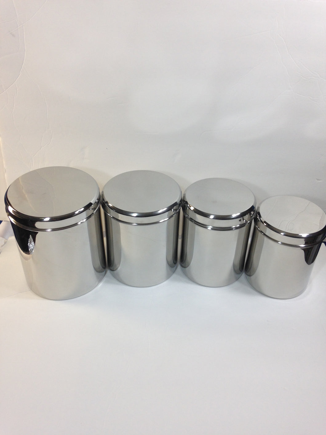 Cooks Standard 4-Piece Stainless Steel Canister Set